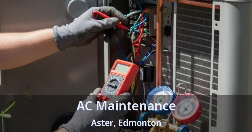 AC Maintenance Aster, Edmonton - AB AC Maintenance Aster, Edmonton - AB