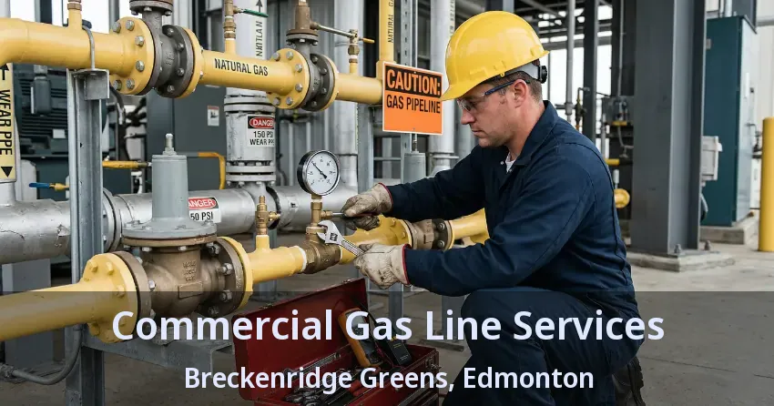 Commercial Gas Line Services Breckenridge Greens, Edmonton - AB Commercial Gas Line Services Breckenridge Greens, Edmonton - AB
