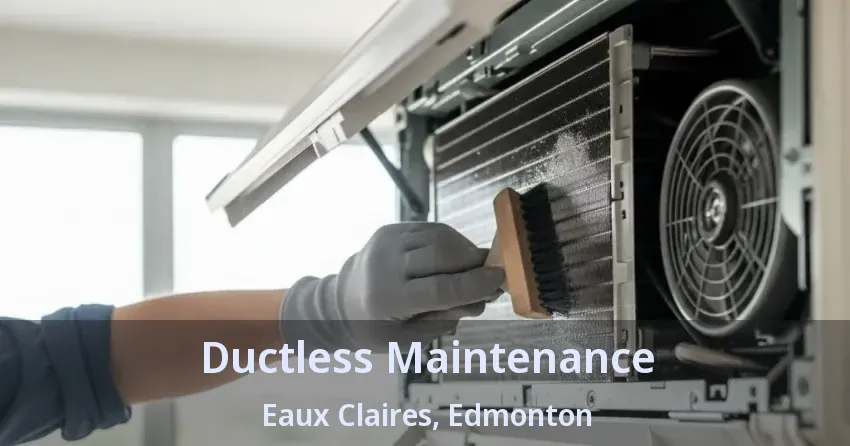Ductless Maintenance Eaux Claires, Edmonton - AB