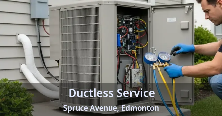 Ductless Service Spruce Avenue, Edmonton - AB Ductless Service Spruce Avenue, Edmonton - AB