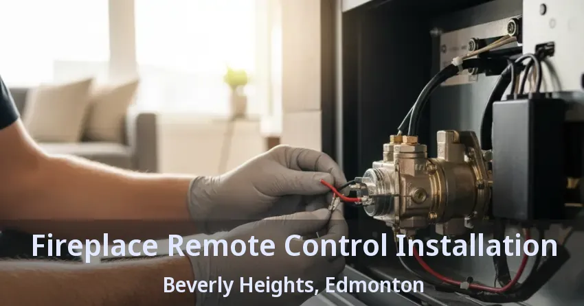 Fireplace Remote Control Installation Beverly Heights, Edmonton - AB Fireplace Remote Control Installation Beverly Heights, Edmonton - AB