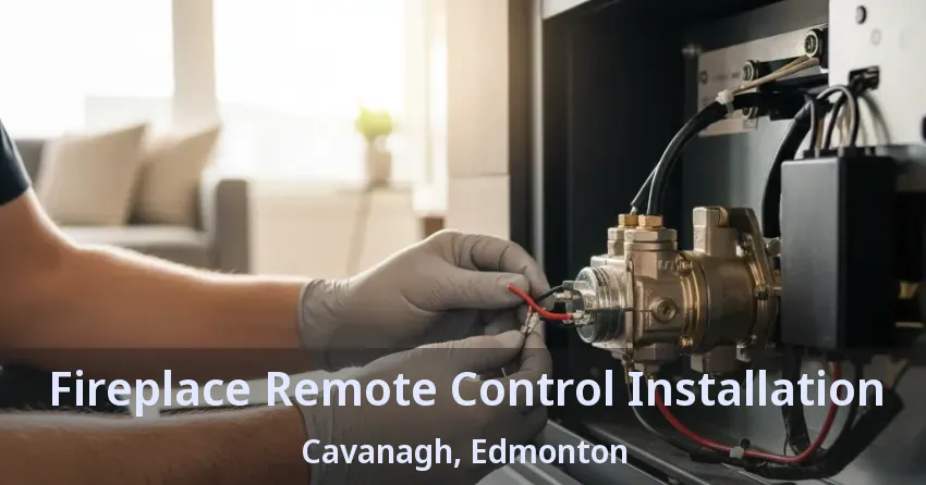 Fireplace Remote Control Installation Cavanagh, Edmonton - AB