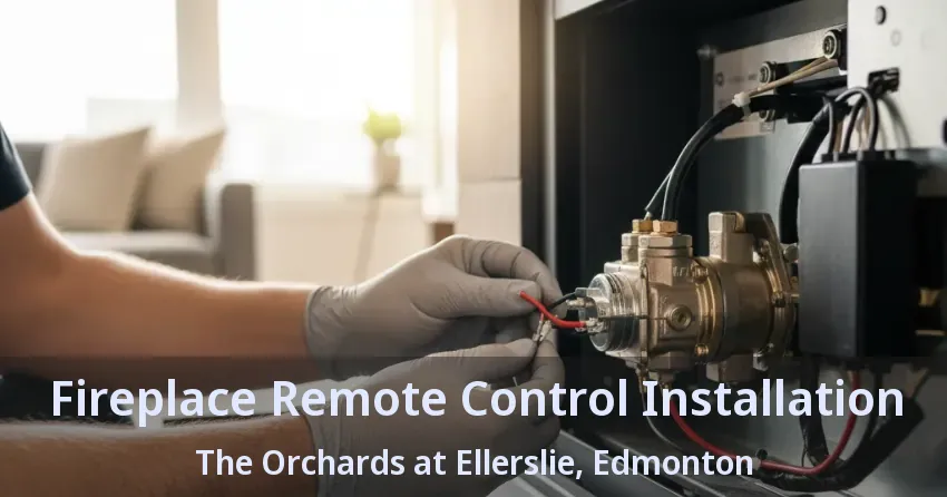 Fireplace Remote Control Installation The Orchards at Ellerslie, Edmonton - AB Fireplace Remote Control Installation The Orchards at Ellerslie, Edmonton - AB