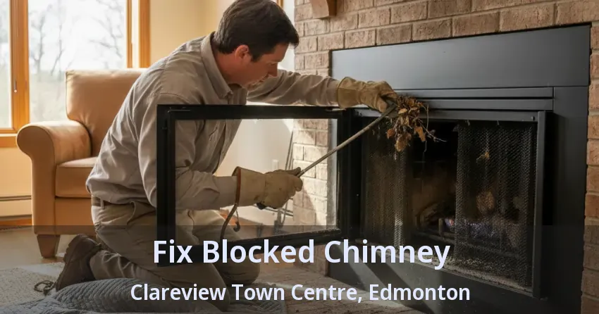 Fix Blocked Chimney Clareview Town Centre, Edmonton - AB
