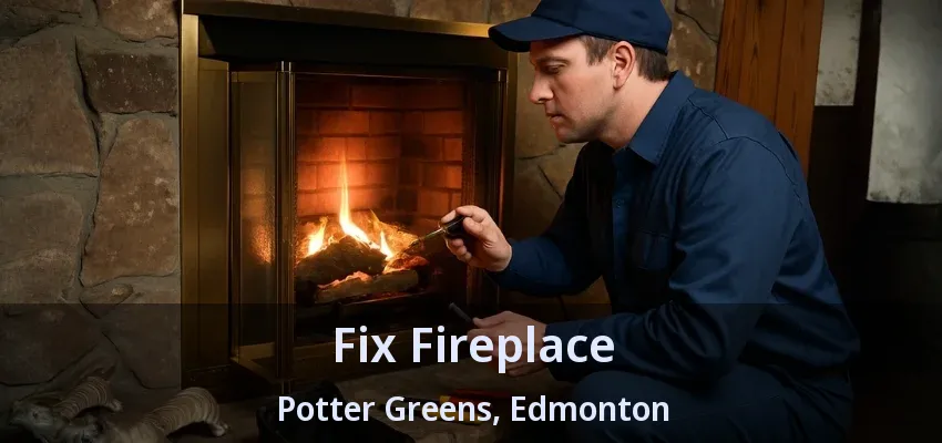 Fix Fireplace Potter Greens, Edmonton - AB