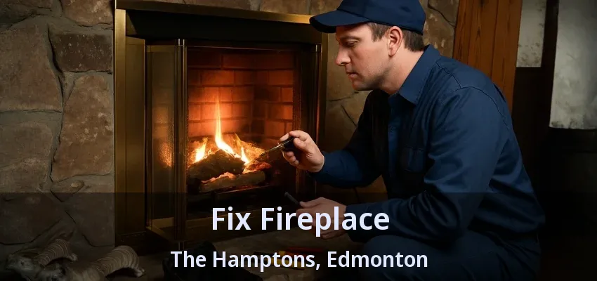 Fix Fireplace The Hamptons, Edmonton - AB Fix Fireplace The Hamptons, Edmonton - AB