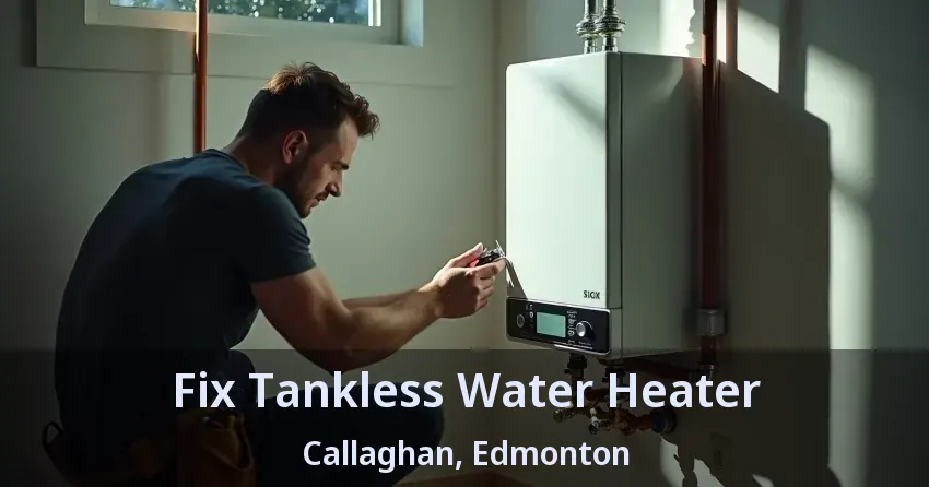 Fix Tankless Water Heater Callaghan, Edmonton - AB Fix Tankless Water Heater Callaghan, Edmonton - AB