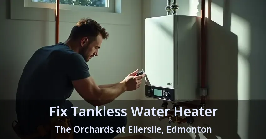 Fix Tankless Water Heater The Orchards at Ellerslie, Edmonton - AB Fix Tankless Water Heater The Orchards at Ellerslie, Edmonton - AB