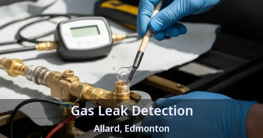 Gas Leak Detection Allard, Edmonton - AB