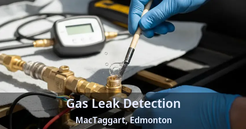 Gas Leak Detection MacTaggart, Edmonton - AB