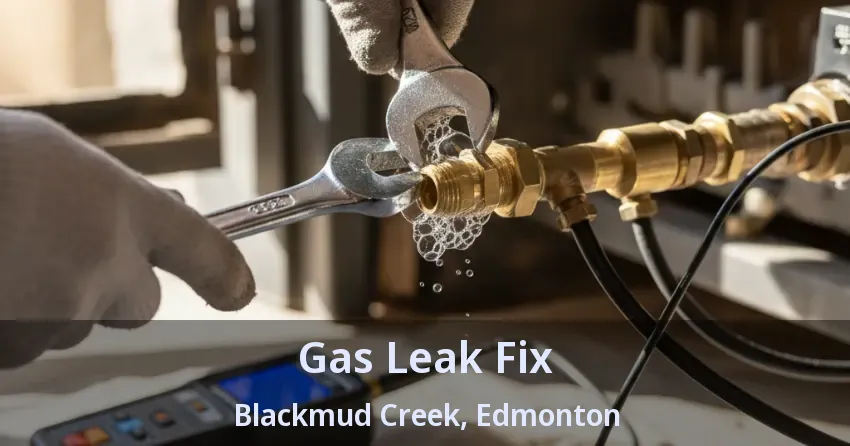 Gas Leak Fix Blackmud Creek, Edmonton - AB Gas Leak Fix Blackmud Creek, Edmonton - AB