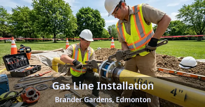 Gas Line Installation Brander Gardens, Edmonton - AB