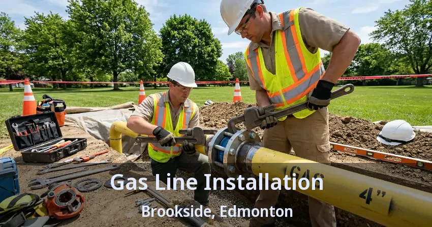 Gas Line Installation Brookside, Edmonton - AB Gas Line Installation Brookside, Edmonton - AB