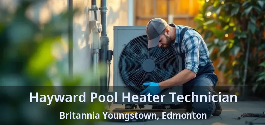 Hayward Pool Heater Technician Britannia Youngstown, Edmonton - AB Hayward Pool Heater Technician Britannia Youngstown, Edmonton - AB