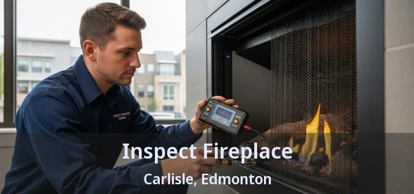 Inspect Fireplace Carlisle, Edmonton - AB Inspect Fireplace Carlisle, Edmonton - AB