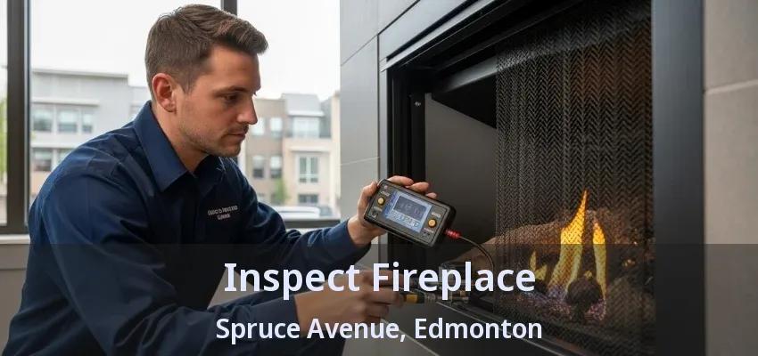 Inspect Fireplace Spruce Avenue, Edmonton - AB Inspect Fireplace Spruce Avenue, Edmonton - AB