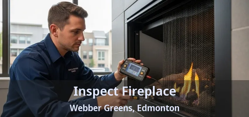 Inspect Fireplace Webber Greens, Edmonton - AB Inspect Fireplace Webber Greens, Edmonton - AB