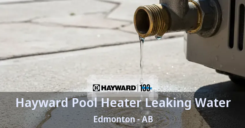 Hayward Pool Heater Leaking Water Edmonton - AB Hayward Pool Heater Leaking Water Edmonton - AB