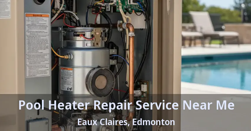 Pool Heater Repair Service Near Me Eaux Claires, Edmonton - AB