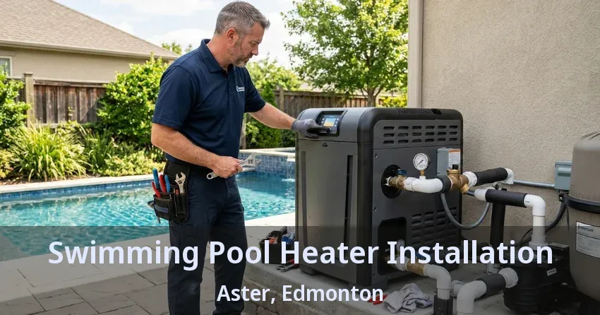 Swimming Pool Heater Installation Aster, Edmonton - AB Swimming Pool Heater Installation Aster, Edmonton - AB