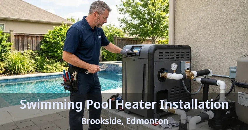 Swimming Pool Heater Installation Brookside, Edmonton - AB Swimming Pool Heater Installation Brookside, Edmonton - AB
