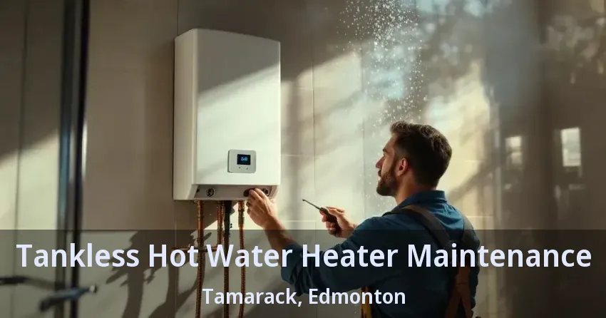 Tankless Hot Water Heater Maintenance Tamarack, Edmonton - AB Tankless Hot Water Heater Maintenance Tamarack, Edmonton - AB