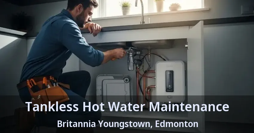 Tankless Hot Water Maintenance Britannia Youngstown, Edmonton - AB Tankless Hot Water Maintenance Britannia Youngstown, Edmonton - AB