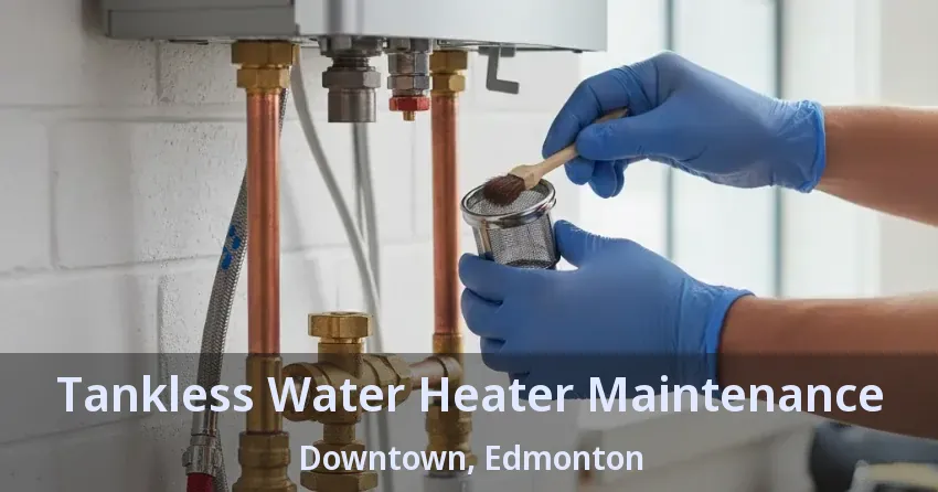 Tankless Water Heater Maintenance Downtown, Edmonton - AB Tankless Water Heater Maintenance Downtown, Edmonton - AB